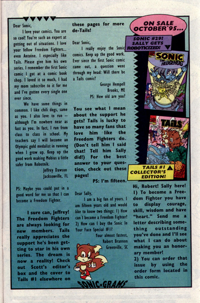 Sonic - Archie Adventure Series November 1995 Page 27